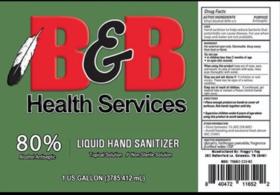 B &amp; B Liquid Hand Sanitizer (B B Liquid 1g)